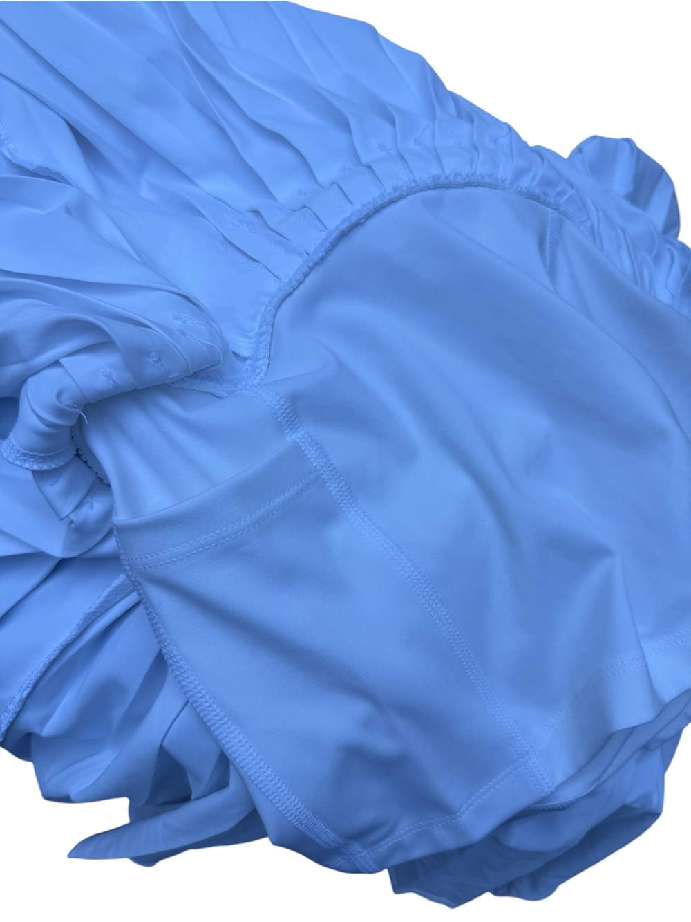 All in motion white Pleated Mini Skirt - Picture 4 of 4